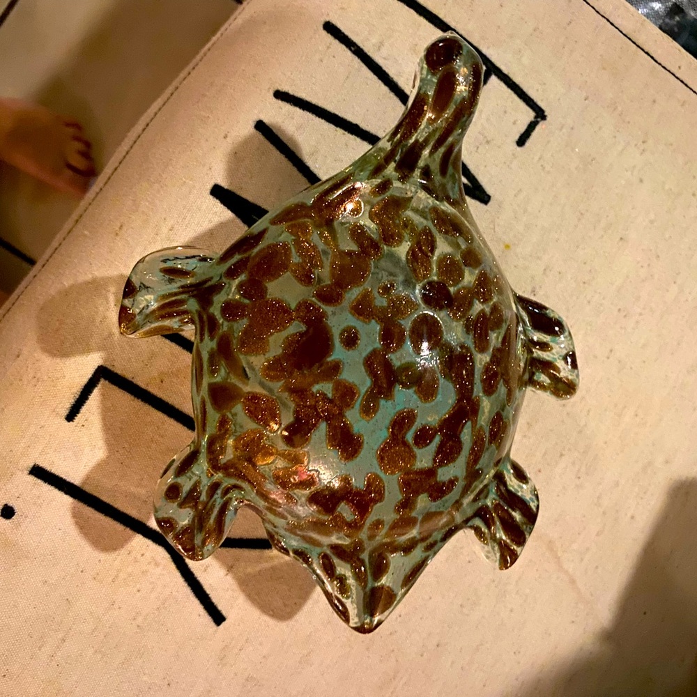 Blown glass turtle 🐢 in great shape